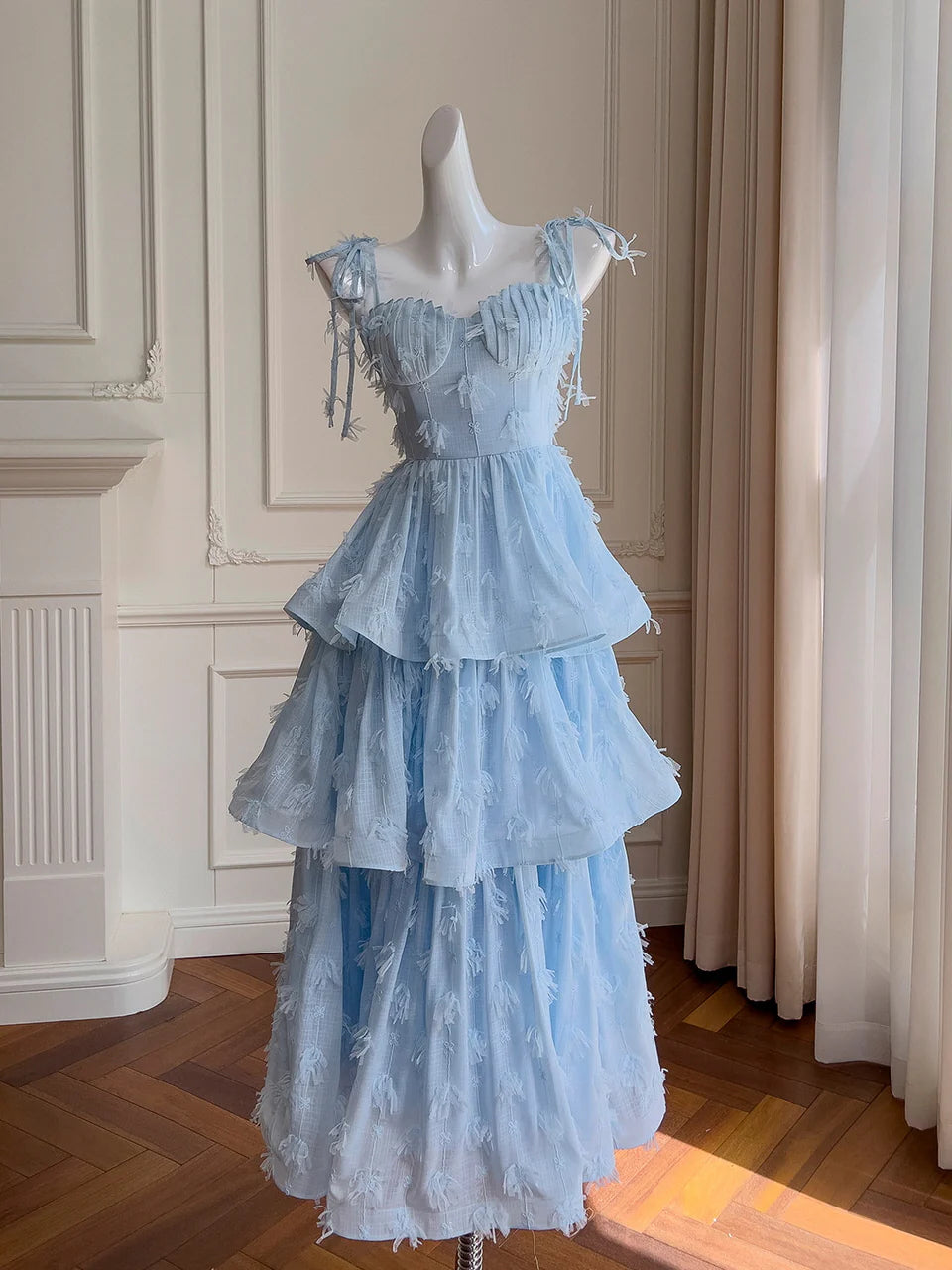 Sky Blue Princesscore Tiered Dress