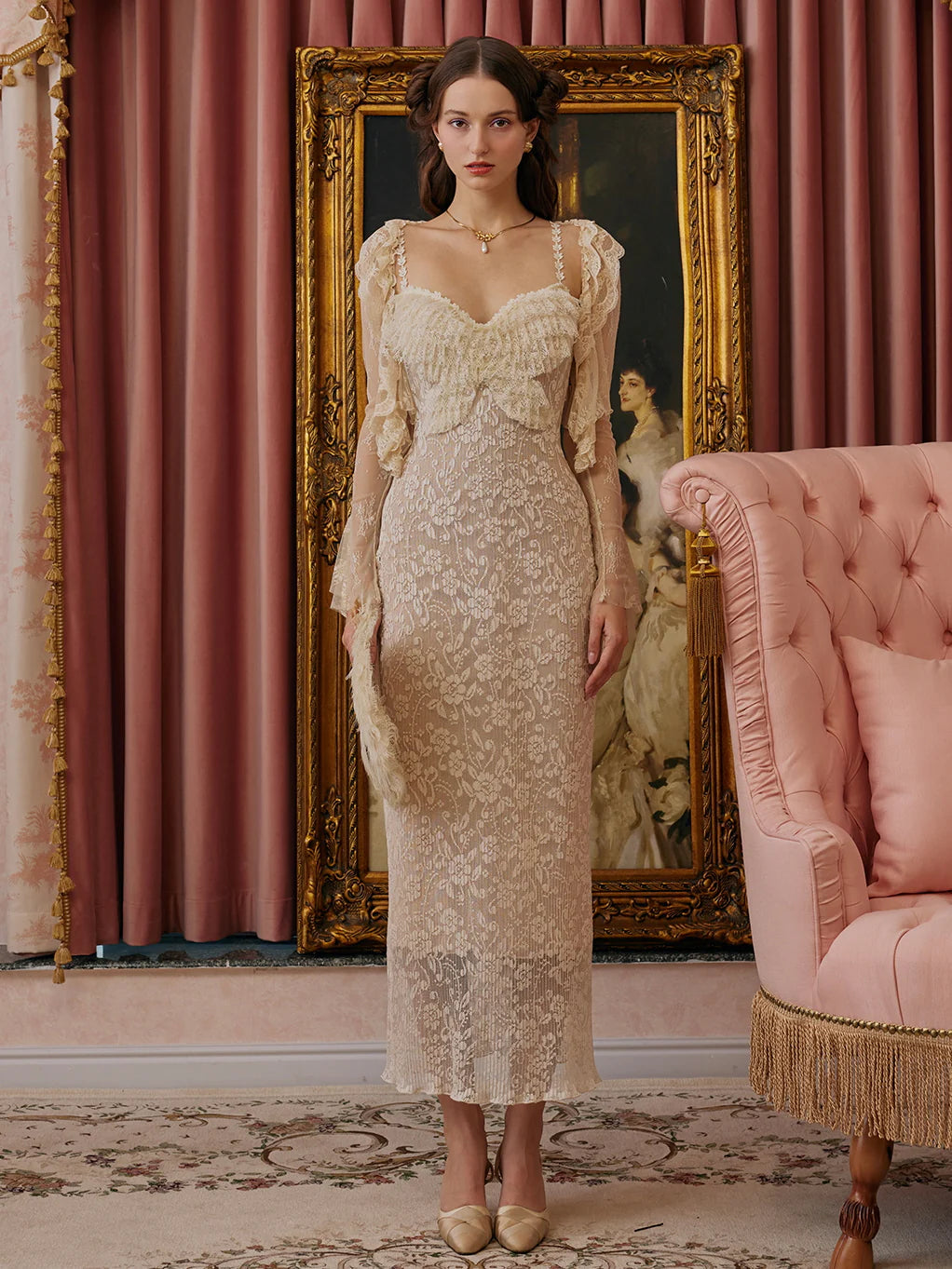 Enchanted Lace Elegance Dress