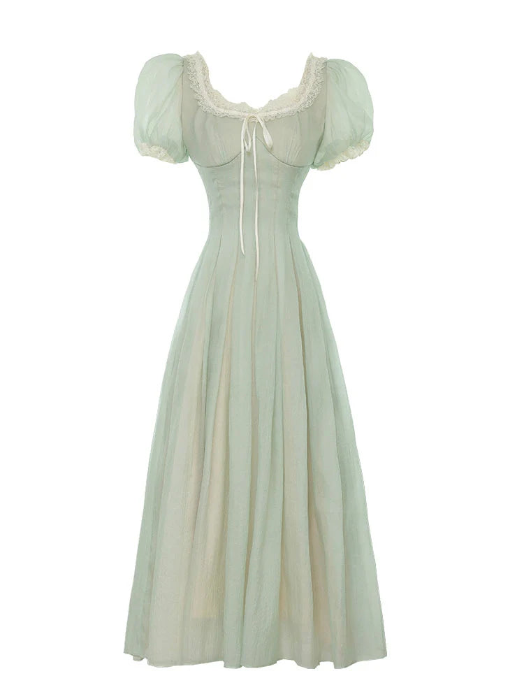 Lila's Mint Fairy Princess Dress