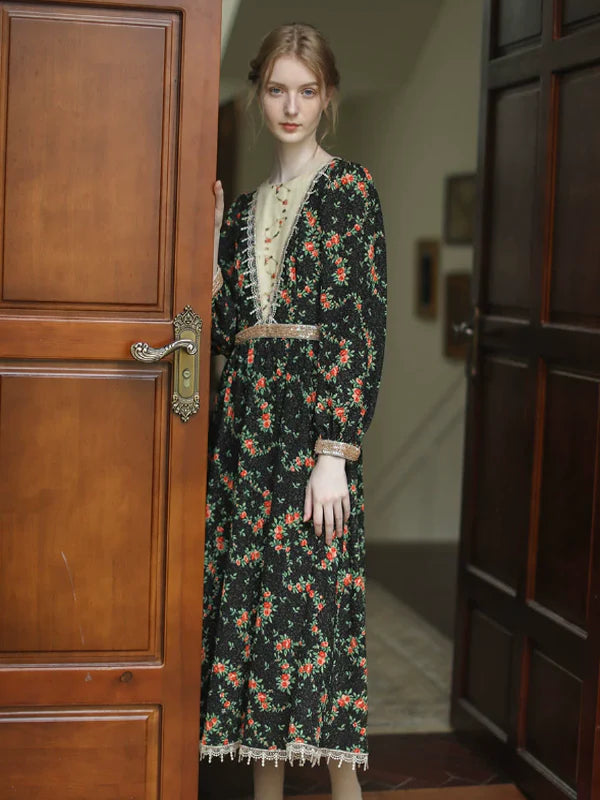 Retro Elegance Sparkle Dress