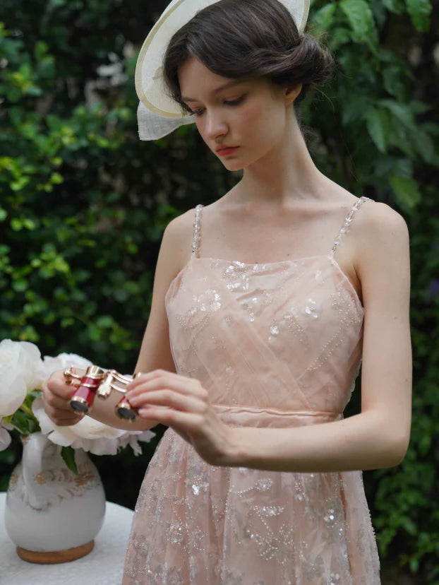 Blush Garden Glimmer Dress