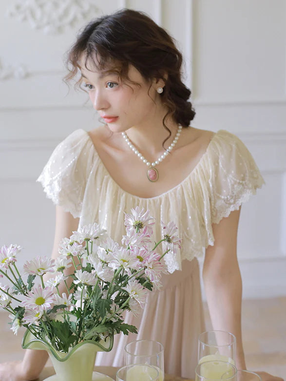 Light Pink Princess Vintage Dress