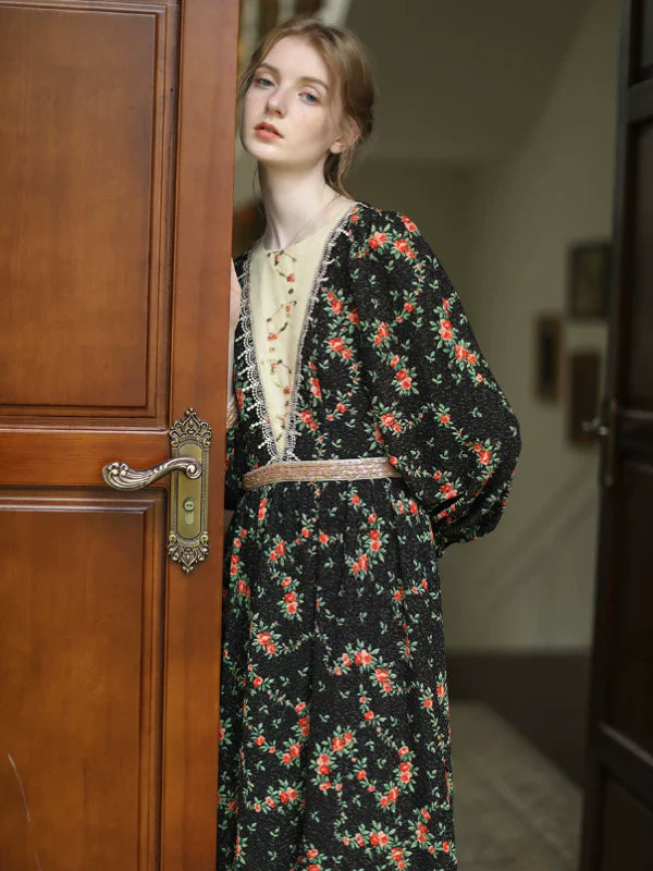 Retro Elegance Sparkle Dress