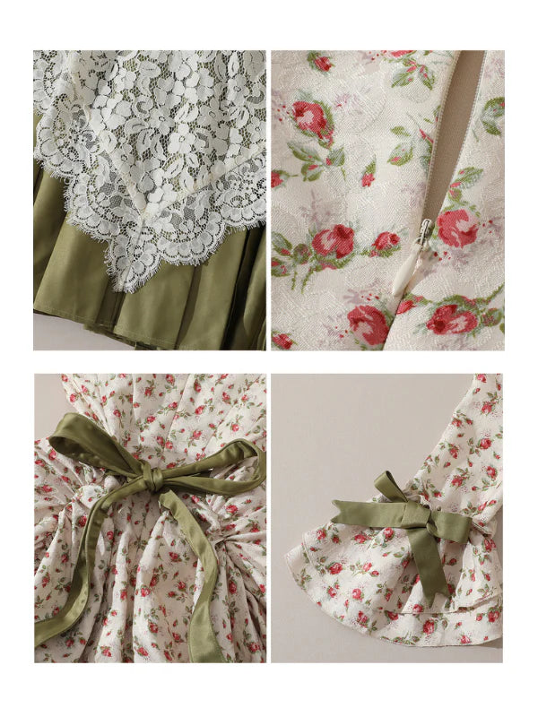 Vintage Garden Romance Dress