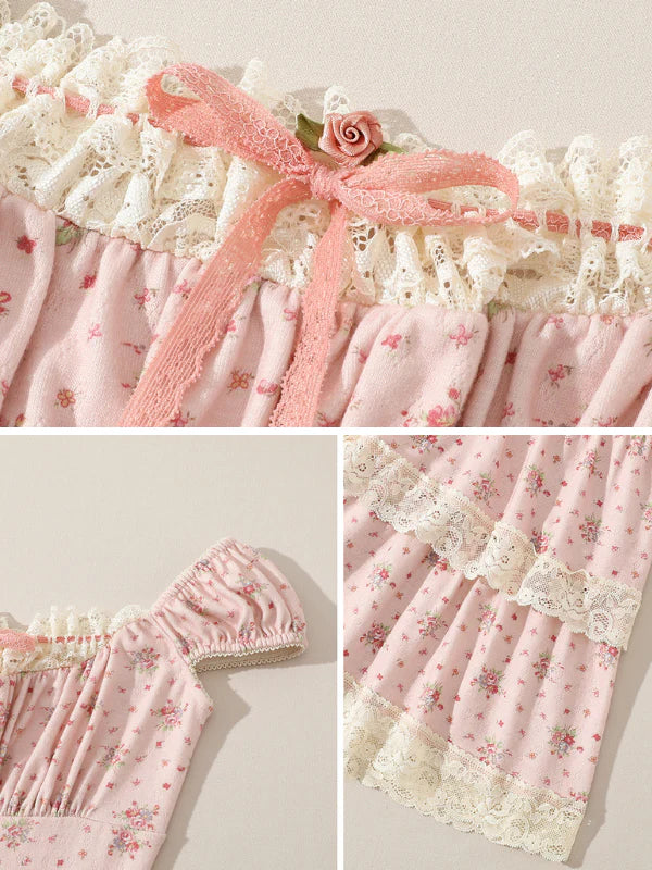 Blush Bloom Princess Summer Dress