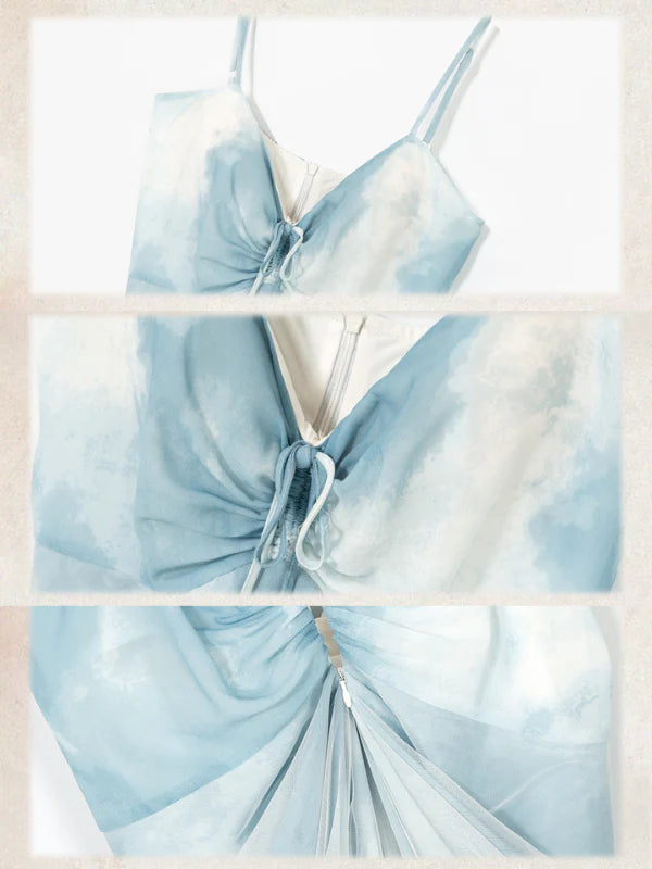 Celestial Cloud Fairycore Gown