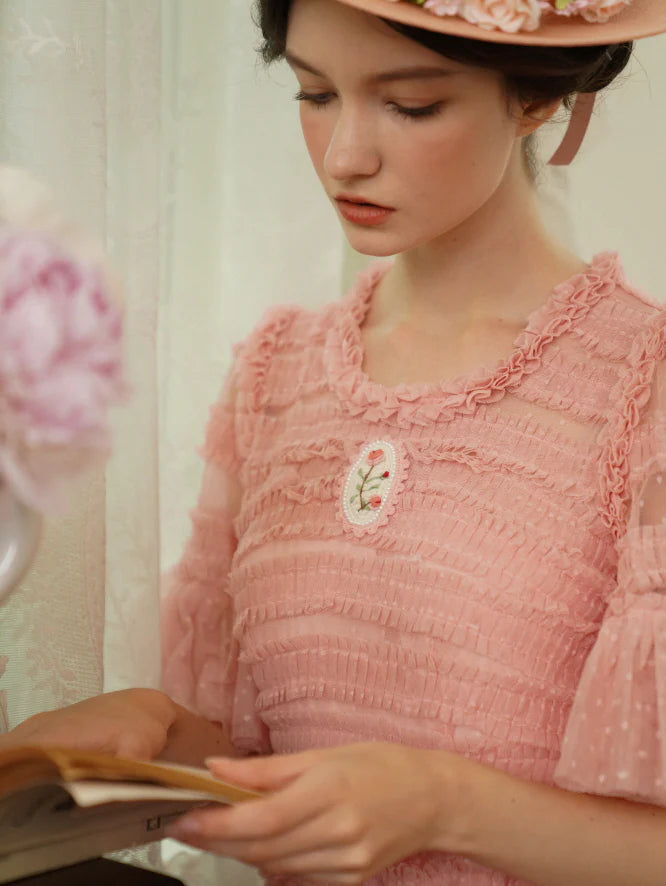 Rosewood Ruffle Tiered Dress