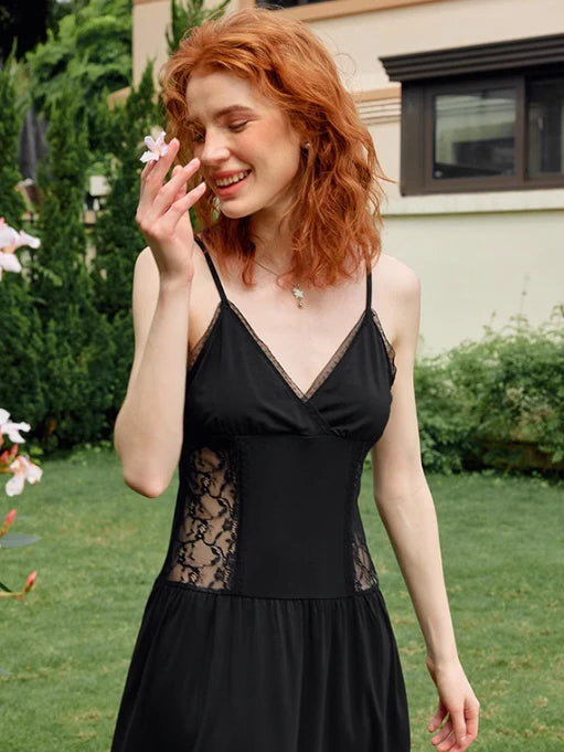 Isabella's Midnight Garden Nightdress