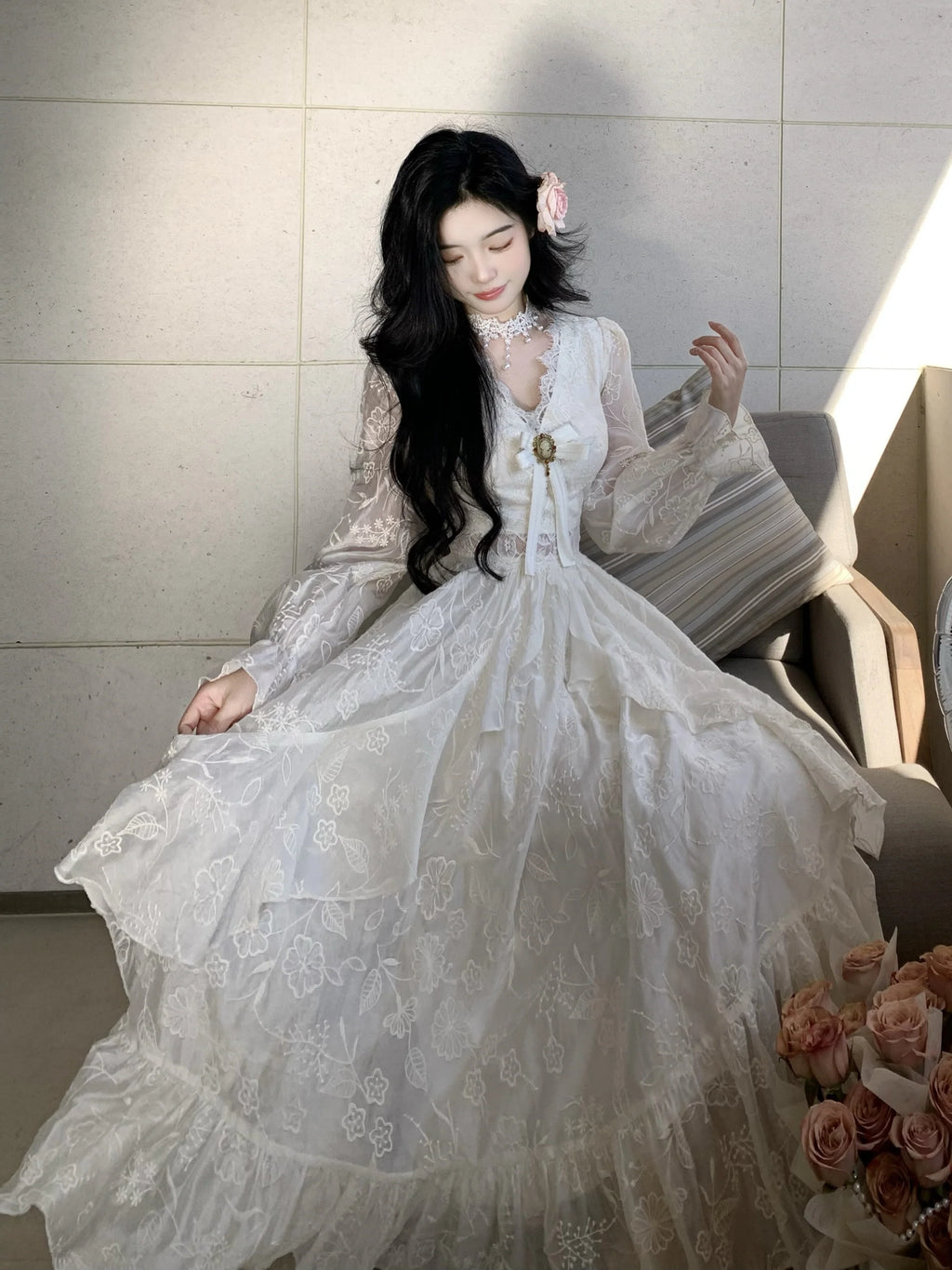 Enchanted Princess Lace Gown