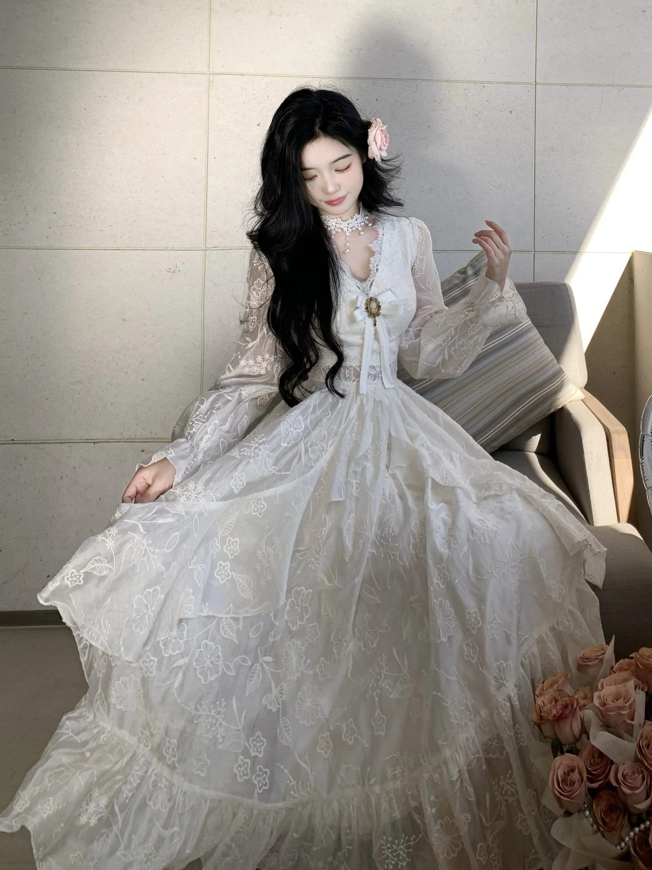 Enchanted Princess Lace Gown