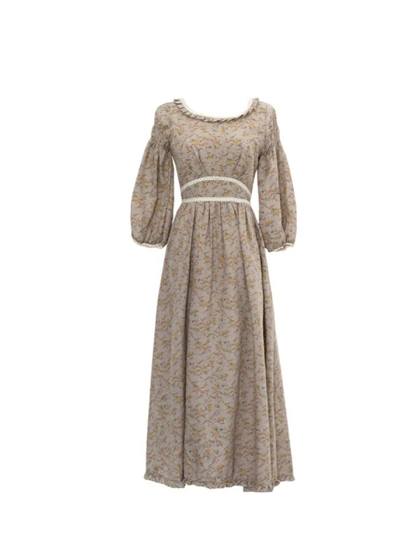 Dreamy Garden Floral Lace Dress