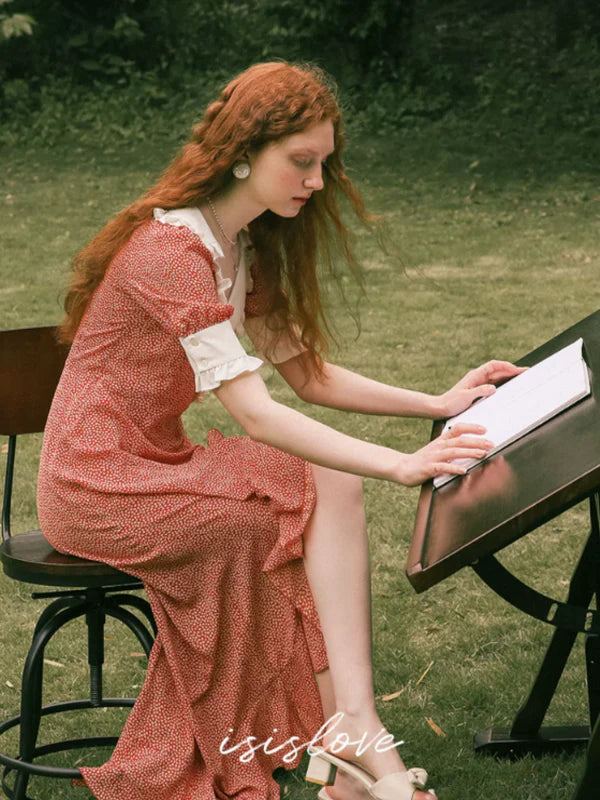 Whimsical Sonata of the Scarlet Blossom Dress