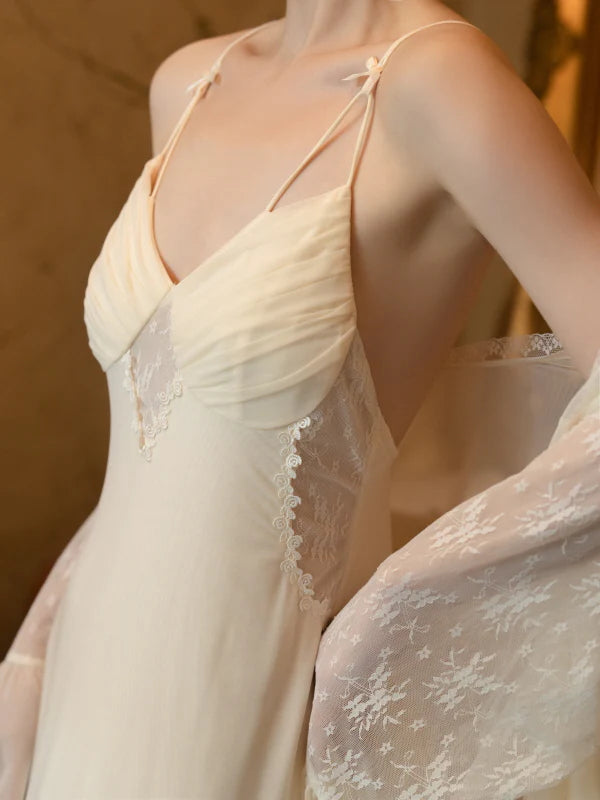 Moonlight Elegance Sheer Lounge Set