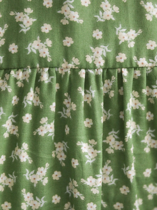 Green Meadow Lace Pajama Set