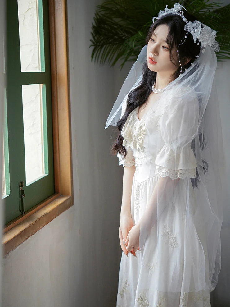 Whispers of Elegance Tencel Lace Dress