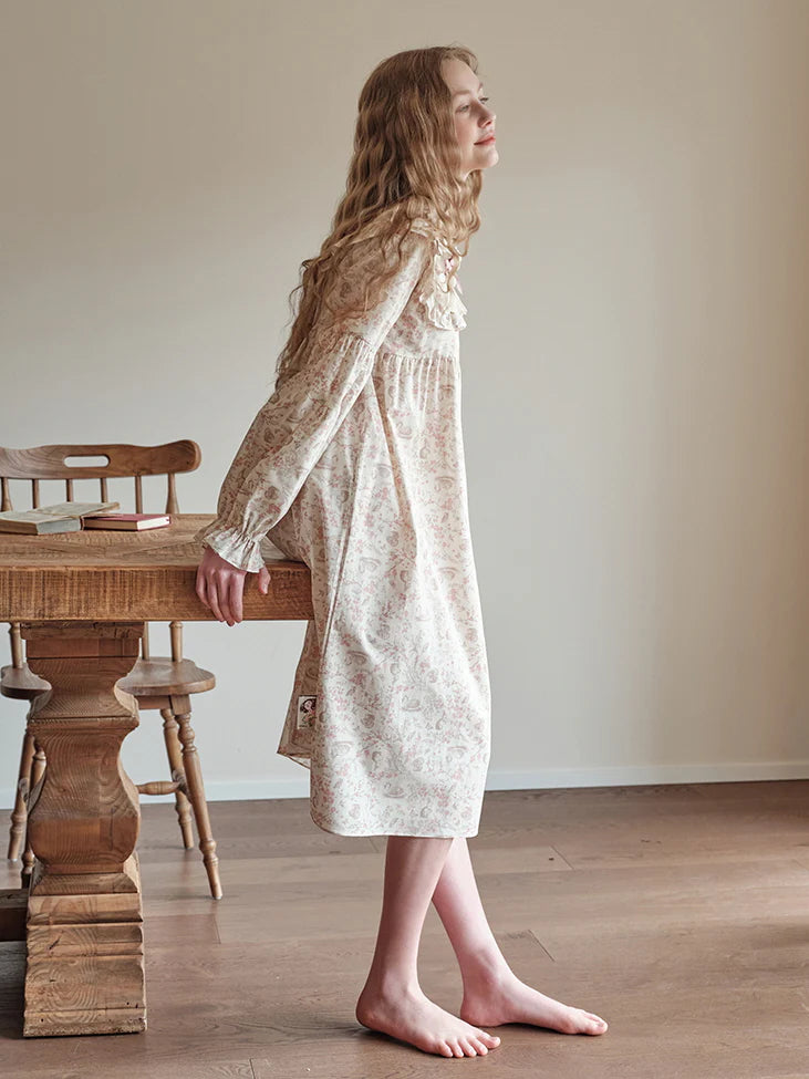 Enchanted Woodland Lace Nightgown
