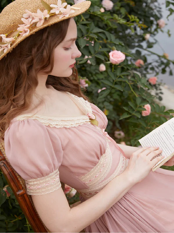 Literary Rose Symphony Dress