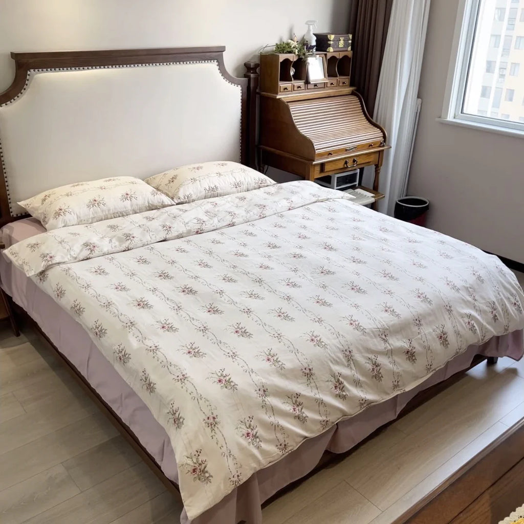 Blushing Rose Garden Bedding Set