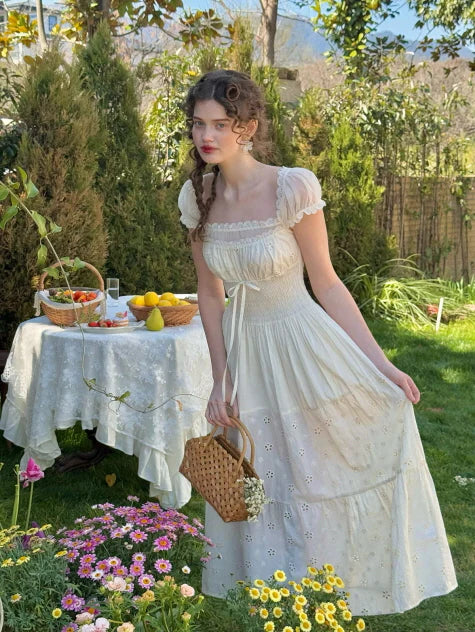 Blossom Meadow Cotton Dress