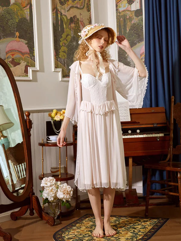 Light Pink Princess Frill Loungewear