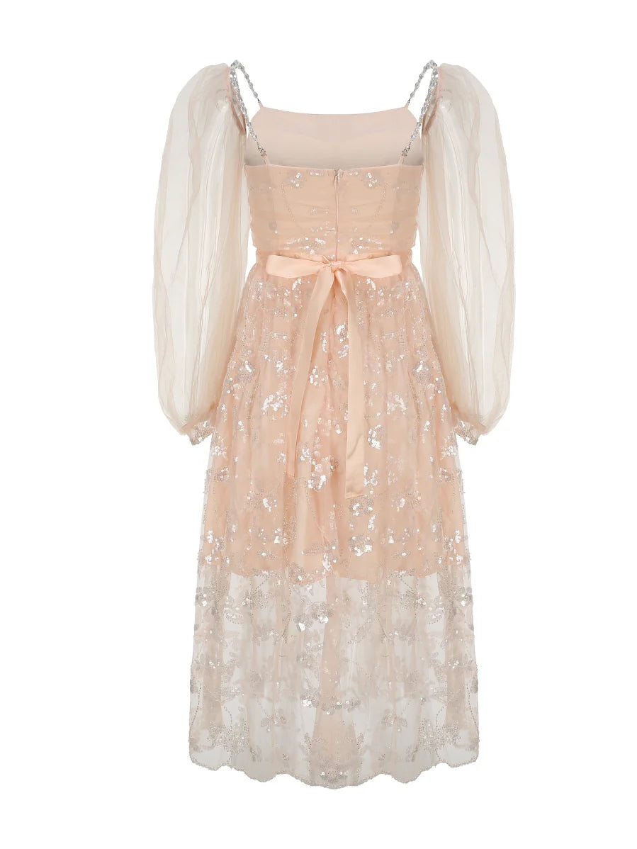 Blush Garden Glimmer Dress