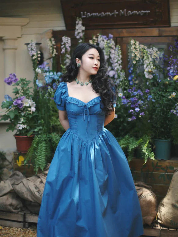 Enchanted Sapphire Princess Dress