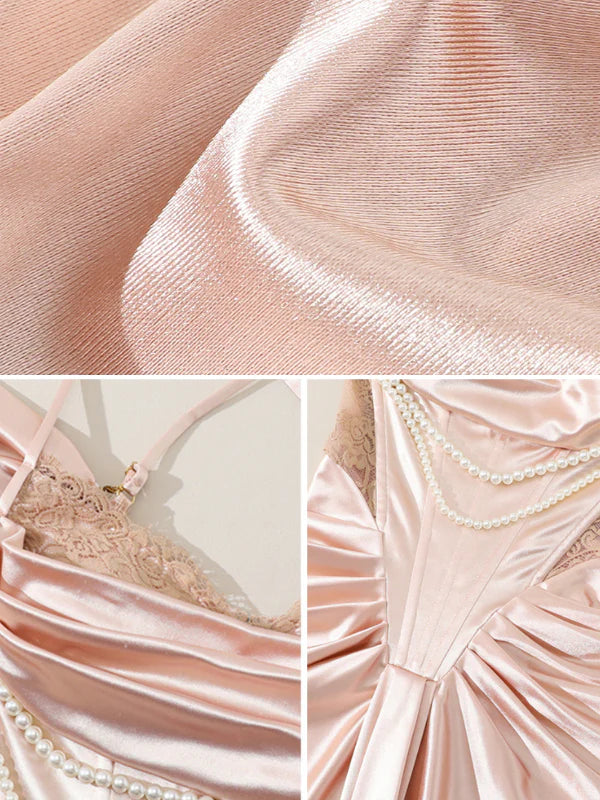 Blush Satin Dream Gown