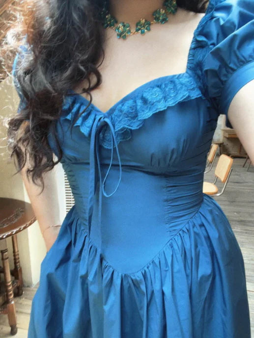 Enchanted Sapphire Princess Dress