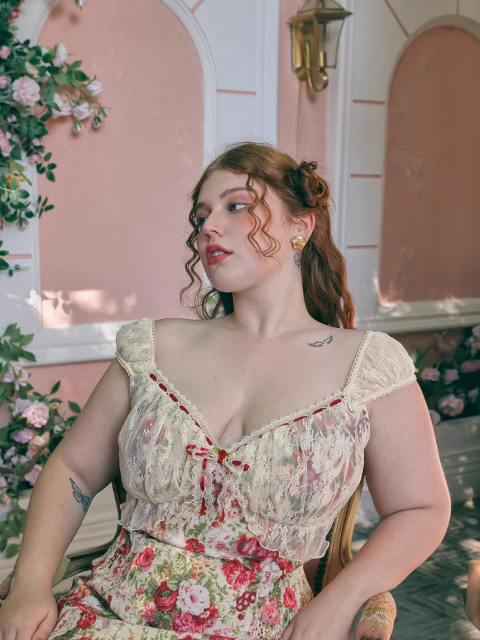Rose Garden Lace Bloom Dress