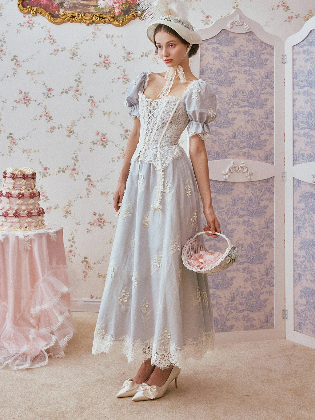 Victoria's Lace Fantasy Dress