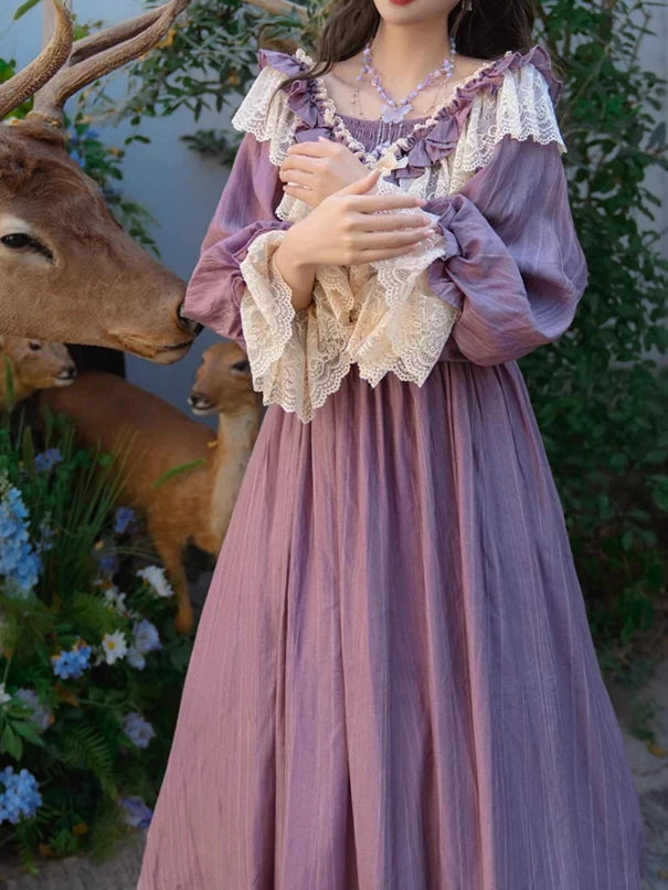 Fairy Woodland Lavender Dress