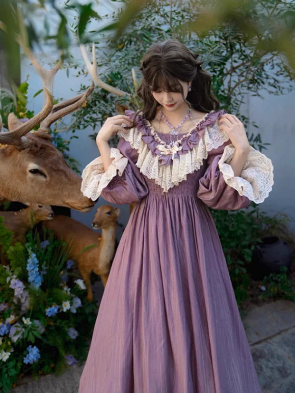 Fairy Woodland Lavender Dress