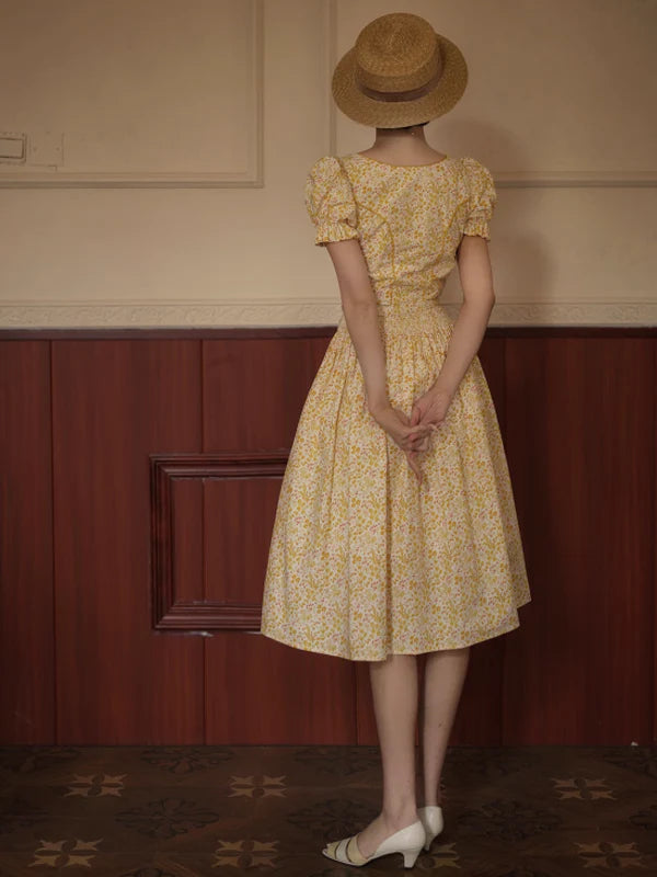 Dollhouse Dream Yellow Dress