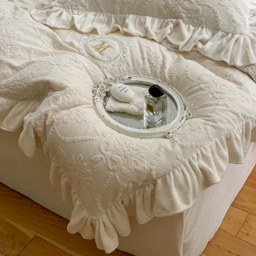 French Palace Velvet Bedding Set