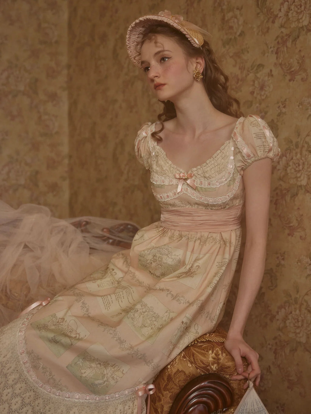 Blush Storybook Lace Dress