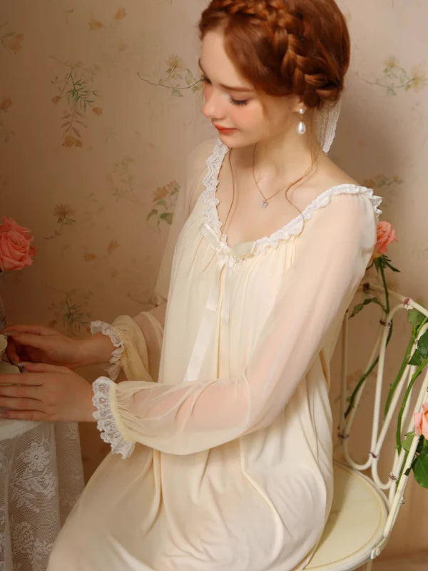 Whispering Fairy Delicate Lace Nightdress