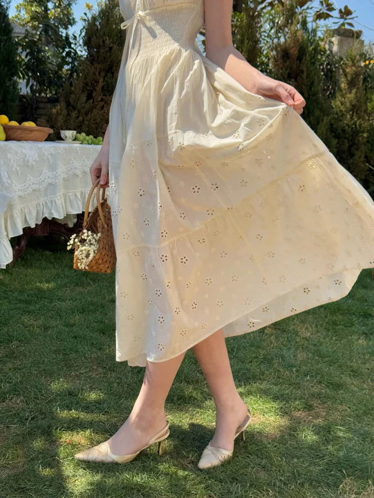 Blossom Meadow Cotton Dress