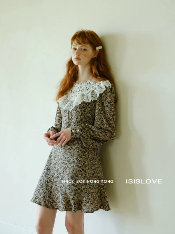 Blooming Lace Elegance Dress