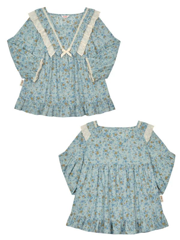 Morning Garden Cotton Pajama Set