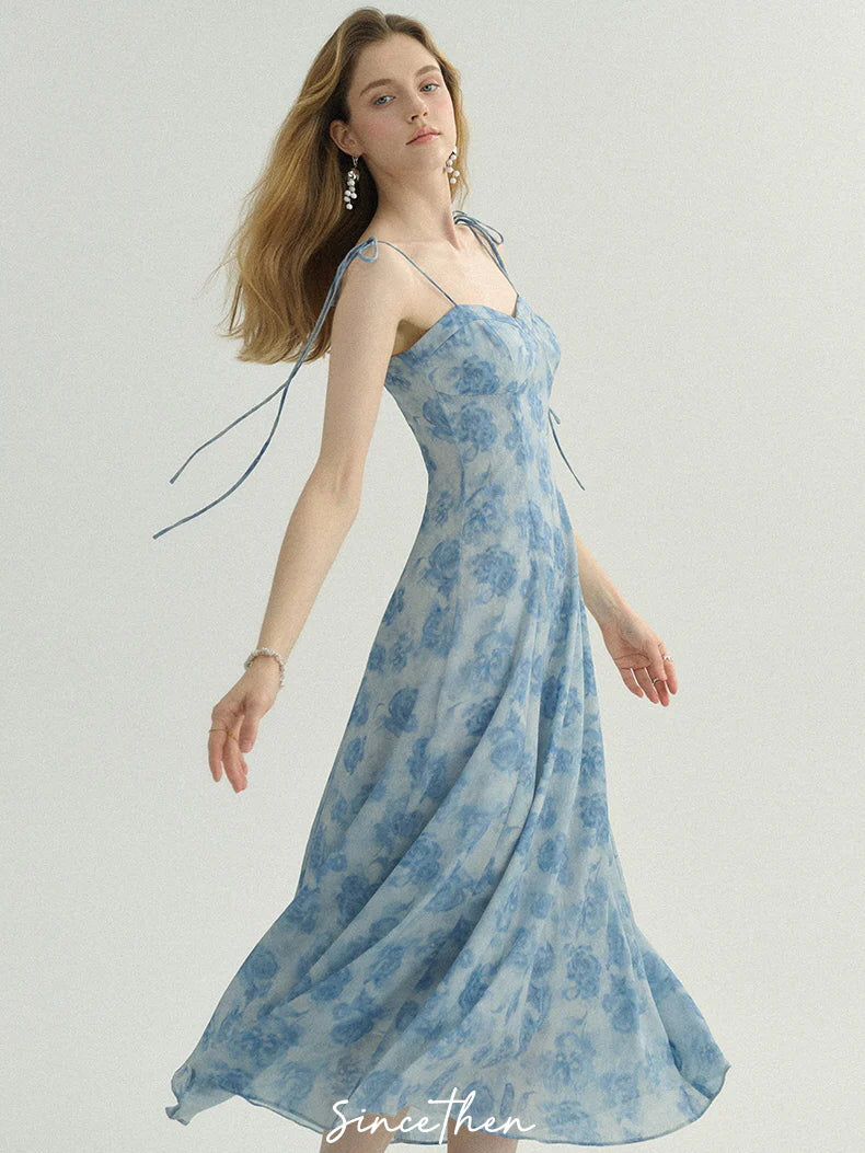 Enchanted Blue Rose Fairy Dress