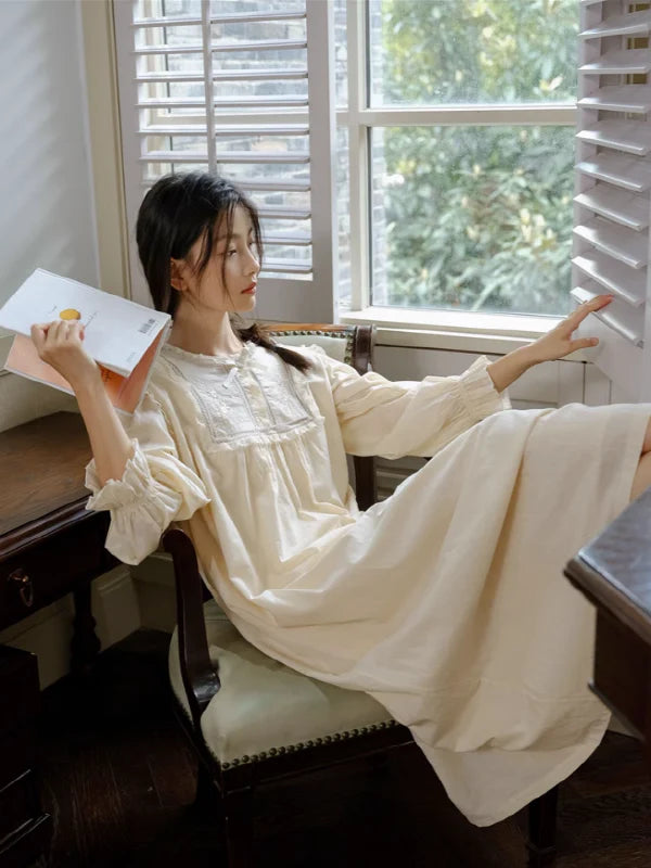 Dawn Lace Dream Vintage Nightgown