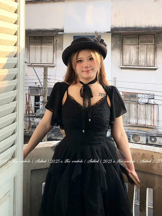 Midnight Tulle Waltz Dress