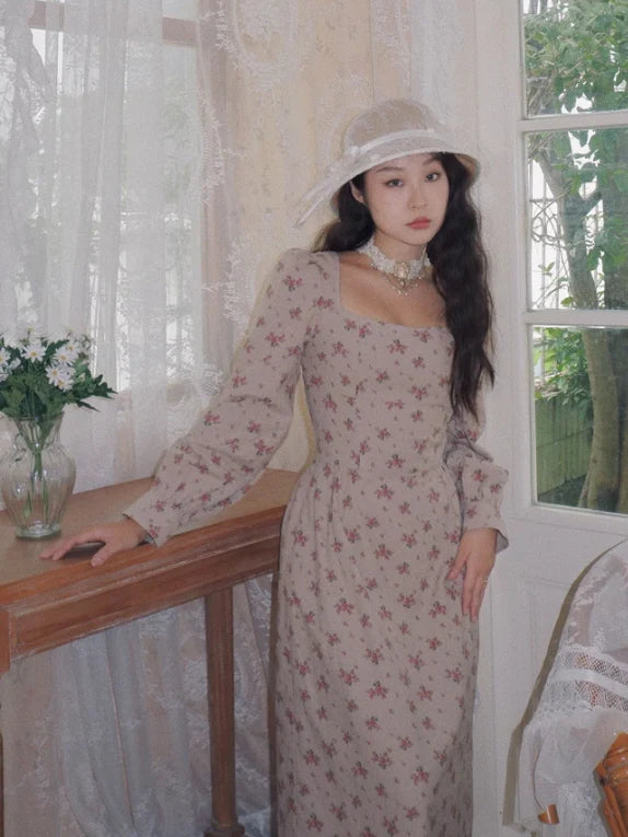 Vintage Rose Cottage Dress