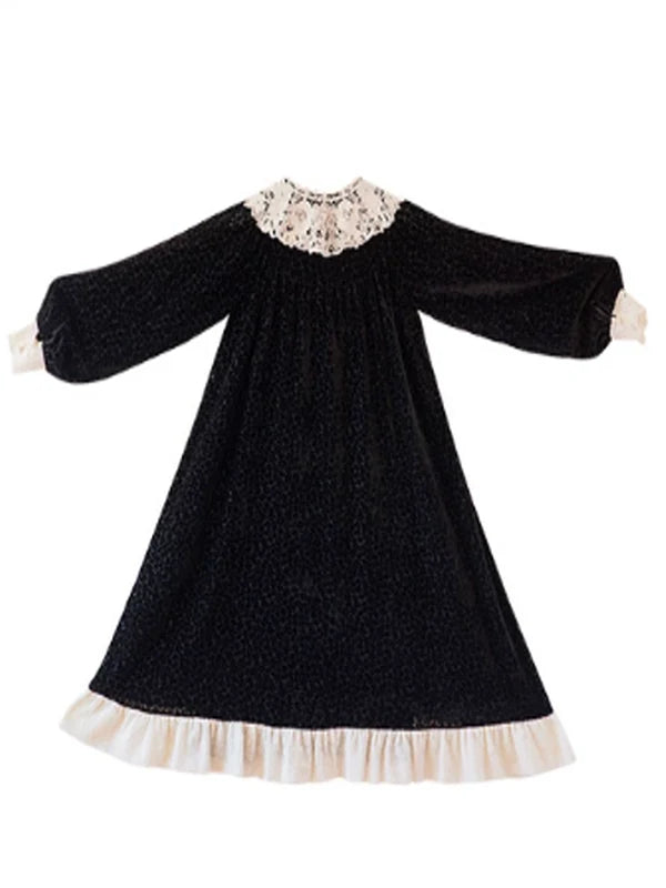 Velvet Twilight Elegance Dress