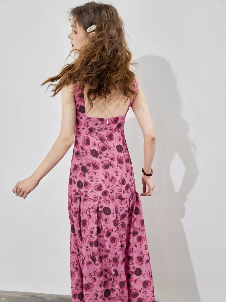 Dusty Rose Vintage Bloom Dress