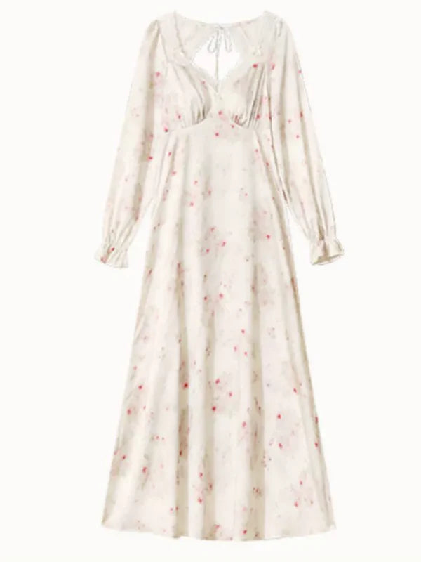 Elegant Rose Enchantment Nightgown