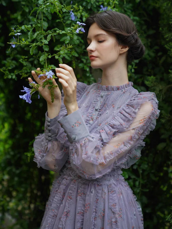 Whispering Garden Fairy Ruffle Dress