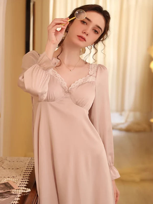 Lavender Lace Serenity Nightgown