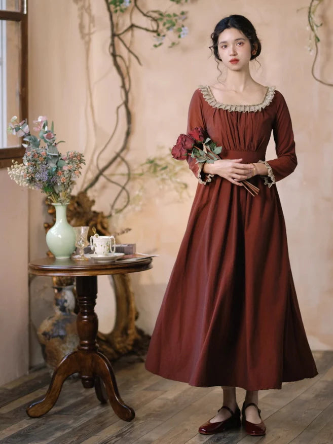 Vintage Rose Garden Nylon Dress