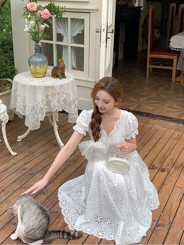 Lily's Pink Garden Dress